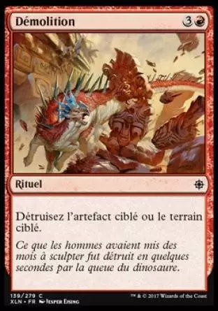 Ixalan - Démolition
