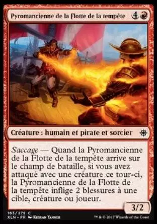 Ixalan - Pyromancienne de la Flotte de la tempête