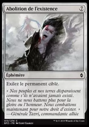 La Bataille de Zendikar - Abolition de l\'existence