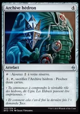 La Bataille de Zendikar - Archive hèdron