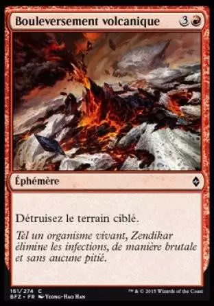 La Bataille de Zendikar - Bouleversement volcanique