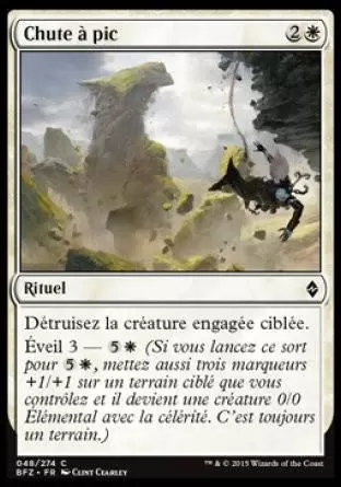 La Bataille de Zendikar - Chute à pic