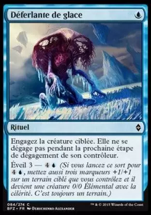 La Bataille de Zendikar - Déferlante de glace