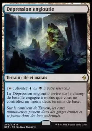 La Bataille de Zendikar - Dépression engloutie