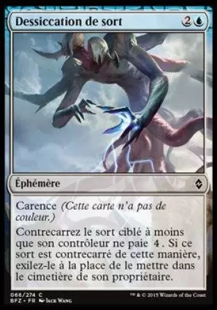 La Bataille de Zendikar - Dessiccation de sort