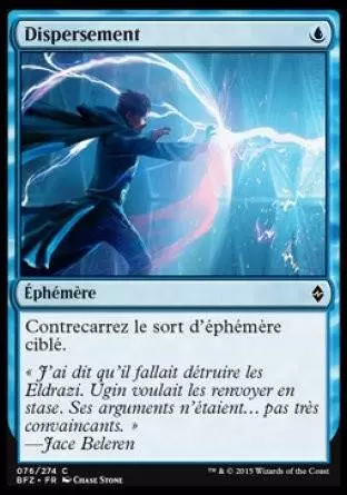 La Bataille de Zendikar - Dispersement