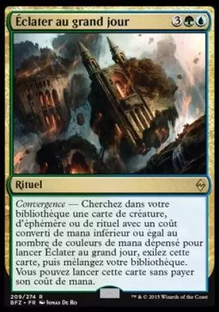 La Bataille de Zendikar - Éclater au grand jour