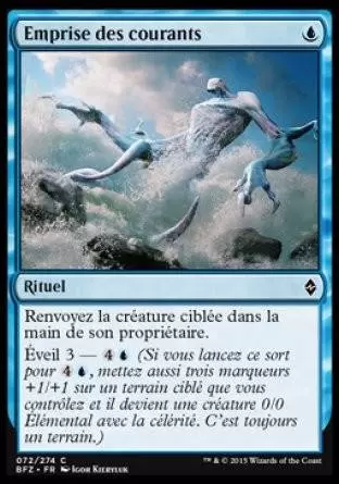 La Bataille de Zendikar - Emprise des courants