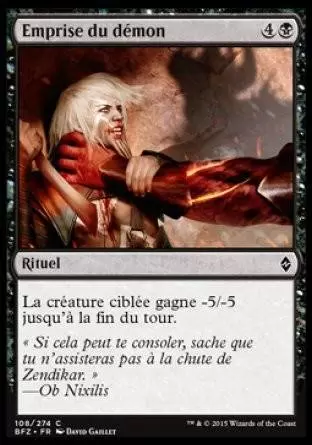 La Bataille de Zendikar - Emprise du démon