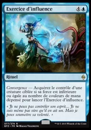 La Bataille de Zendikar - Exercice d\'influence