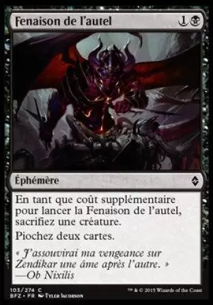 La Bataille de Zendikar - Fenaison de l\'autel