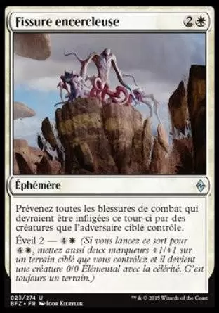 La Bataille de Zendikar - Fissure encercleuse