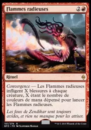 La Bataille de Zendikar - Flammes radieuses