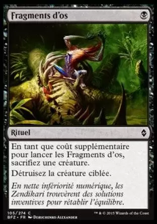 La Bataille de Zendikar - Fragments d\'os
