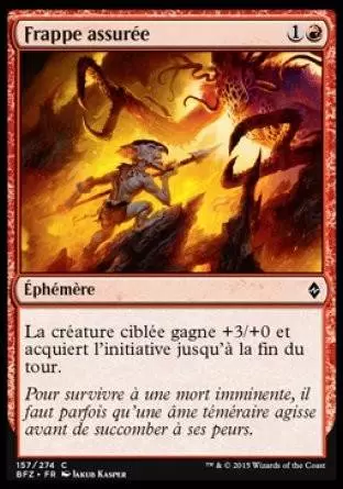 La Bataille de Zendikar - Frappe assurée