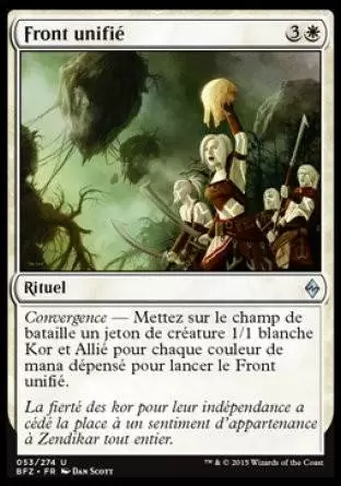 La Bataille de Zendikar - Front unifié