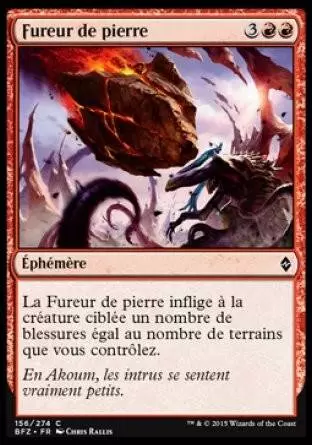La Bataille de Zendikar - Fureur de pierre