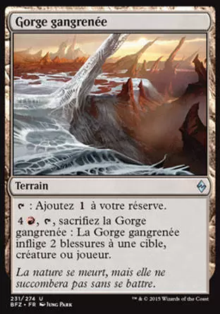 La Bataille de Zendikar - Gorge gangrénée