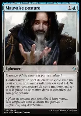 La Bataille de Zendikar - Mauvaise posture