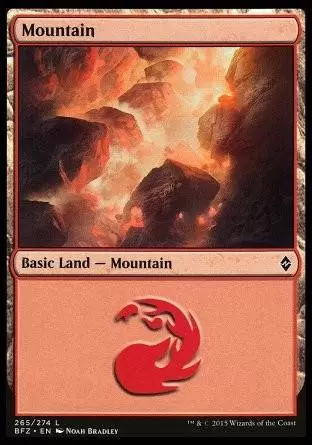 La Bataille de Zendikar - Montagne