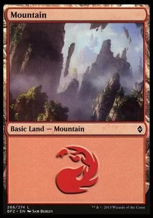 La Bataille de Zendikar - Montagne