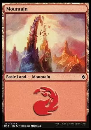 La Bataille de Zendikar - Montagne