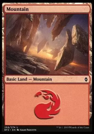 La Bataille de Zendikar - Montagne