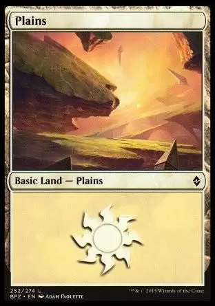 La Bataille de Zendikar - Plaine