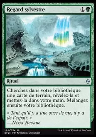 La Bataille de Zendikar - Regard sylvestre