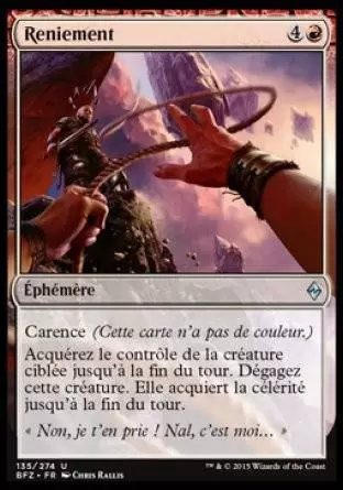 La Bataille de Zendikar - Reniement