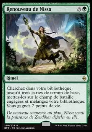 La Bataille de Zendikar - Renouveau de Nissa