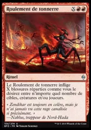 La Bataille de Zendikar - Roulement de tonnerre