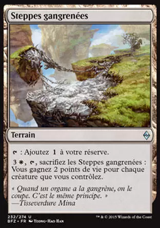 La Bataille de Zendikar - Steppes gangrénées