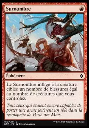 La Bataille de Zendikar - Surnombre