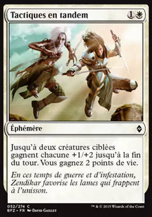 La Bataille de Zendikar - Tactiques en tandem