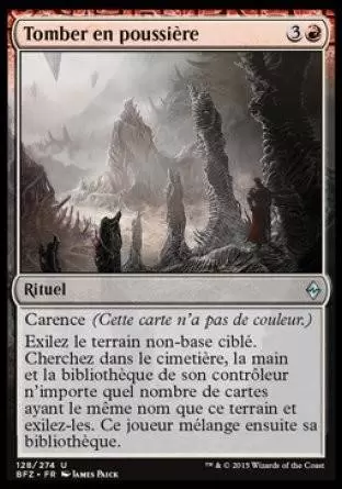 La Bataille de Zendikar - Tomber en poussière