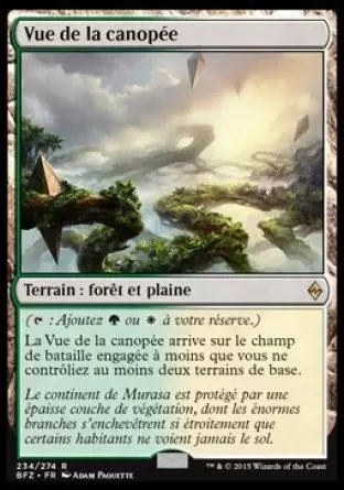 La Bataille de Zendikar - Vue de la canopée