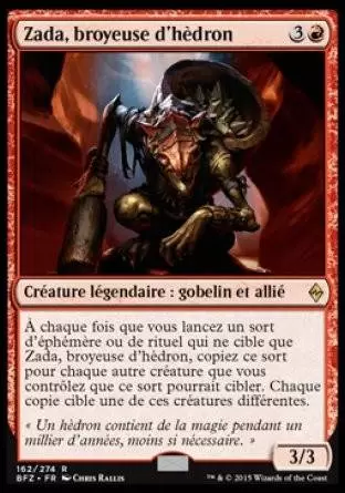 La Bataille de Zendikar - Zada, broyeuse d\'hèdron
