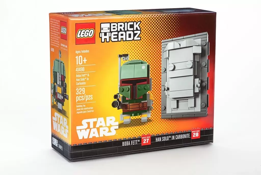 LEGO BrickHeadz - 27 & 28 - Boba Fett & Han Solo in Carbonite