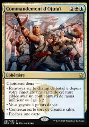 Les Dragons de Tarkir - Commandement d\'Ojutaï