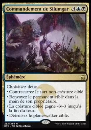 Les Dragons de Tarkir - Commandement de Silumgar