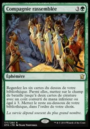 Les Dragons de Tarkir - Compagnie rassemblée