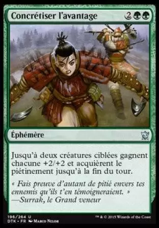 Les Dragons de Tarkir - Concrétiser l\'avantage