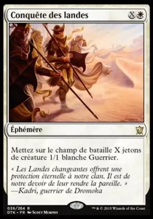 Les Dragons de Tarkir - Conquête des landes