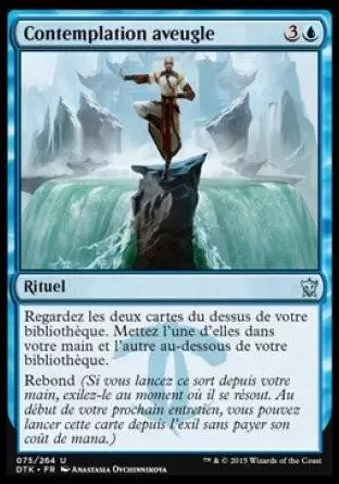 Les Dragons de Tarkir - Contemplation aveugle