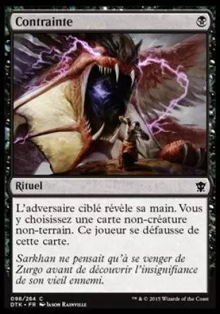 Les Dragons de Tarkir - Contrainte