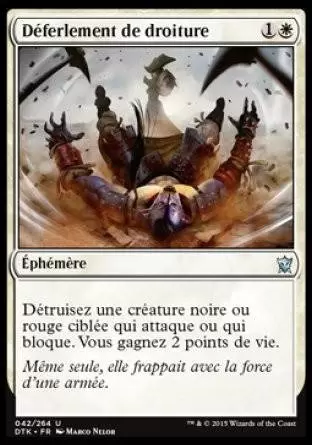 Les Dragons de Tarkir - Déferlement de droiture