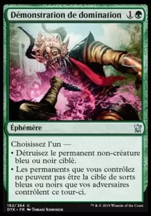 Les Dragons de Tarkir - Démonstration de domination