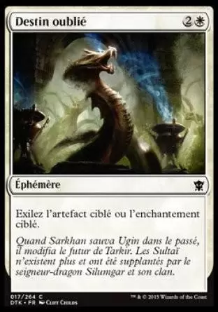 Les Dragons de Tarkir - Destin oublié