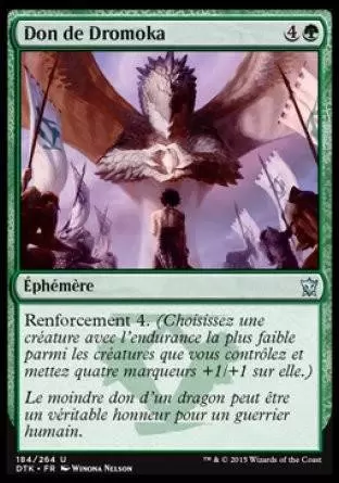 Les Dragons de Tarkir - Don de Dromoka